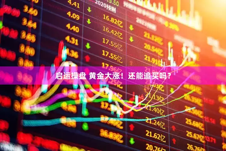 启运操盘 黄金大涨！还能追买吗？