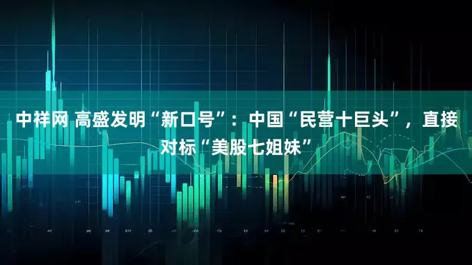 中祥网 高盛发明“新口号”：中国“民营十巨头”，直接对标“美股七姐妹”