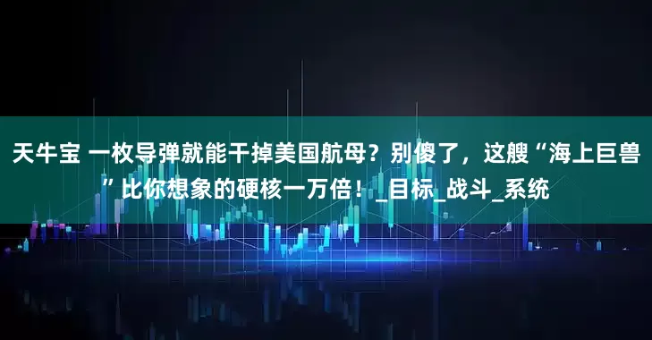 天牛宝 一枚导弹就能干掉美国航母？别傻了，这艘“海上巨兽”比你想象的硬核一万倍！_目标_战斗_系统