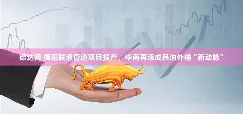 锦达网 揭阳联通管道项目投产,华南再添成品油外输“新动脉”