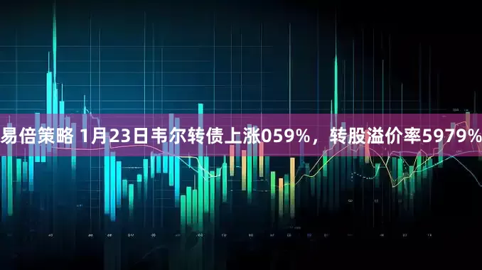 易倍策略 1月23日韦尔转债上涨059%，转股溢价率5979%